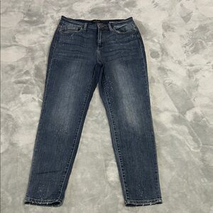 Judy Blue Dark Wash Straight Leg Jeans